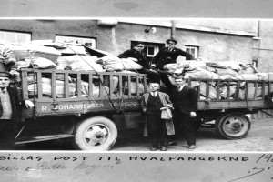 Bilde av Post til hvalfangerne 1933